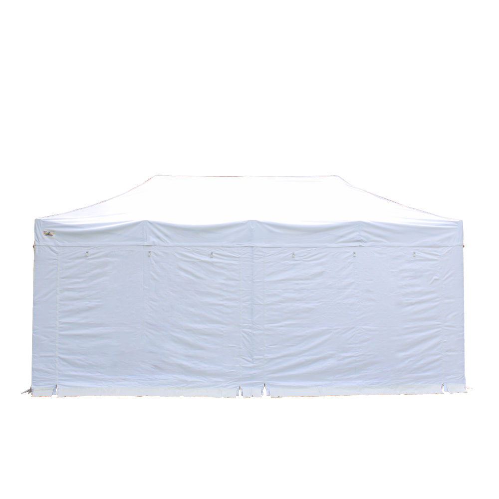 Gazebo with outlet sidewalls